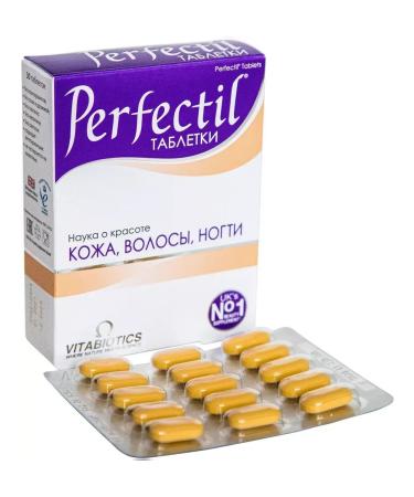 Perfectil Skin and hair health tablets 30 tabs 1099 mg x 2 l - Buy Online on GoSupps.com