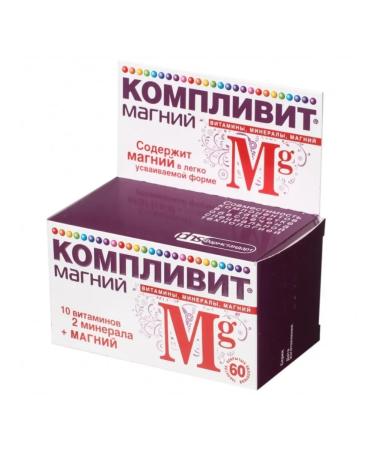 PHARMSTANDARD Complovit magnesium 60 tablets of 735 mg