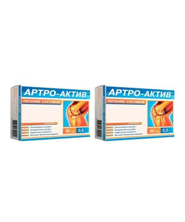 Arthro-Active Joint power 80 tabs 0.5 g x 2 l