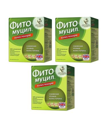 Fitomucil Holestenorm 30 Sasha Packets 5 g x 3 l