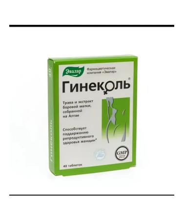 Evalar Gynecol 40 tablets of 0.24 g