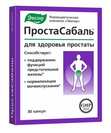 Evalar ProSTASABAL for the prostate gland 30 capsules (0.2 g)