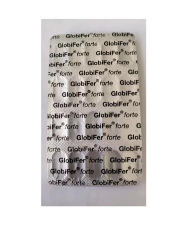 GlobiFer IntL Globifer Forte 20 tablets x 2 - Buy Online on GoSupps.com