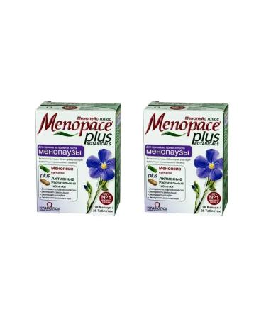 Menopace Plus with menopause 28 tabs (940 mg) + 28 caps (577mg) x 2 units