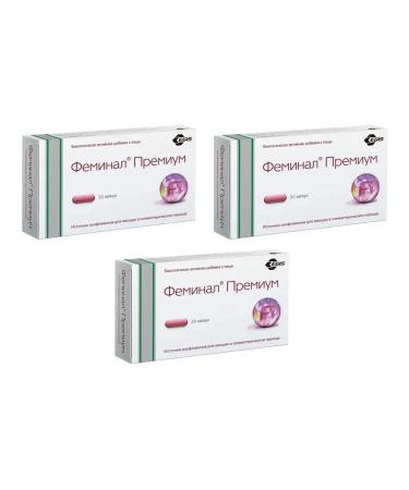Feminal Premium to facilitate menopause 30 capsules of 221 mg x 3 l