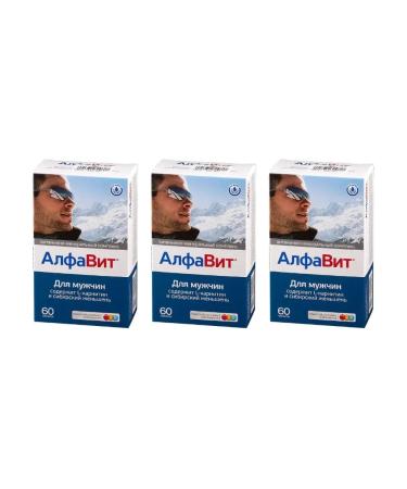Alphabet for men 60 tablets x 3