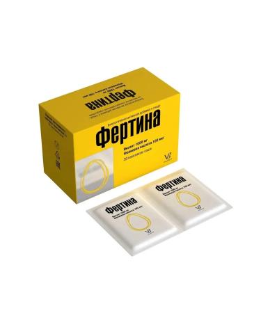Fertina Inosite 1000 mg folic acid 100 g 30 sacheg x 2 l - Buy Online on GoSupps.com