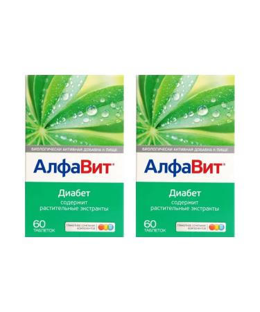 Alphabet Diabetes 60 tablets x 2