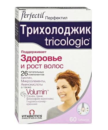 Perfectil Tricholojik for hair 60 tablets of 986 mg
