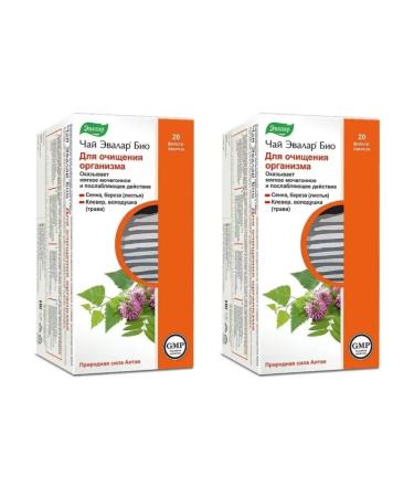 Evalar Bio tea for cleansing the body (20 packages of 1.5 g) x 2 l