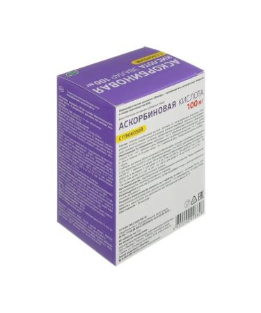 Evalar Ascorbic acid 100 mg 60 tab - Buy Online on GoSupps.com