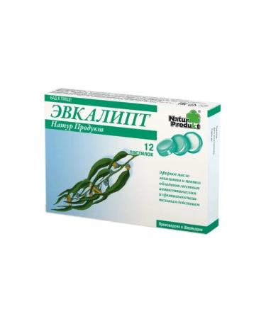 Natur Produkt Eucalyptus nature product 12 loafers of 2.5 g