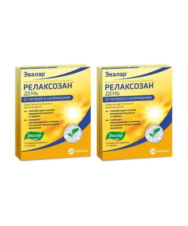 Evalar Relaxed day from the nerve. voltages 20 tabs (0.55g) x 2 un