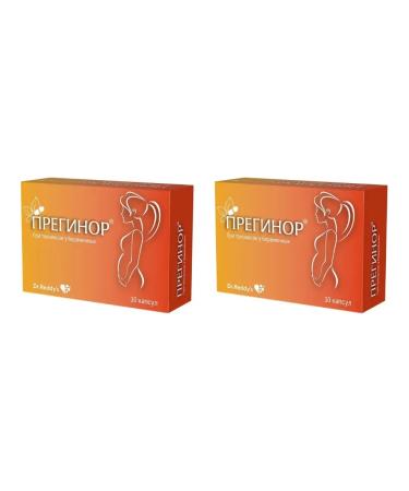 Dr Reddy's Preginor for pregnant women 30 caps 550 mg x 2 l