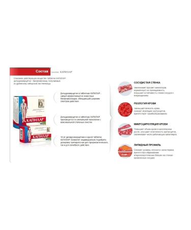 Capilar Dietary supplement to improve blood circulation 50 tablets at 0.25 g x 3 - Buy Online on GoSupps.com