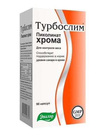 Evalar Turboslim picoline chromium 90 capsules