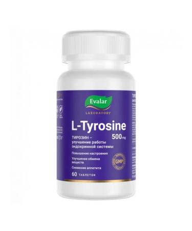 Evalar Tyrosine (L-Tyrosine) 60 tab (1.1 g)