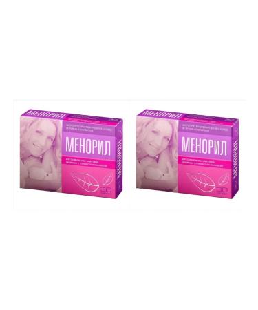 Menoril Dietary supplement for women 30 capsules of 250 mg x 2 l