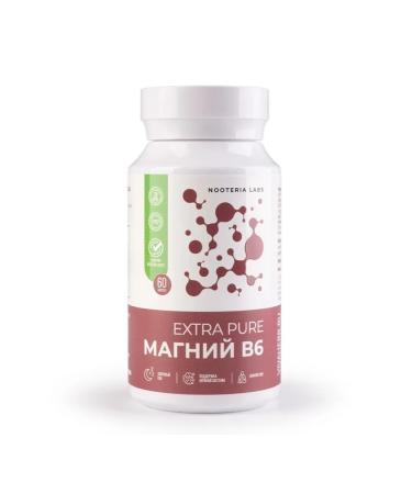 Nooteria Labs Magnesium B6 Extra Pure 60 capsules of 730 mg