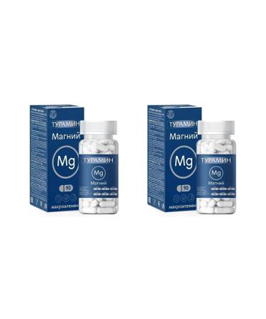 Turamine Magnesium 90 capsules of 0.5 g x 2 l