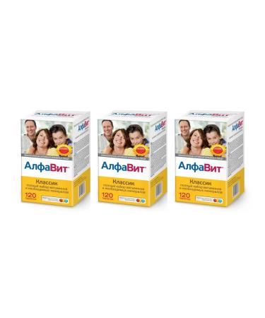 Alphabet Classic complex 120 tablets x 3 l