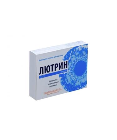 Luthrin Dietary supplement to support vision 30 capsules of 538 mg