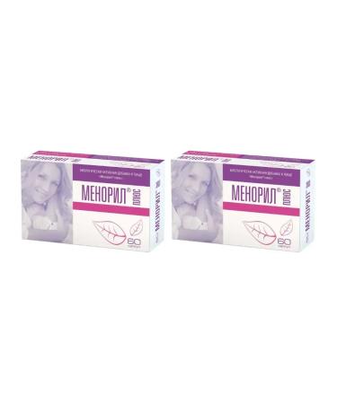 Menoril Plus dietary supplement for women 60 capsules of 250 mg x 2 l