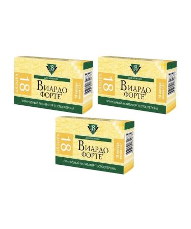 Diode Viardot Forte for testosterone 18 capsules of 1.3 g x 3 lines