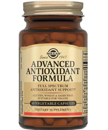 SOLGAR Advanced Antioxidant Formula 30 capsules (868 mg)