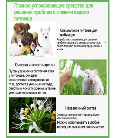 Potion from eye inflammation for hamsters 20 ml - Buy Online on GoSupps.com