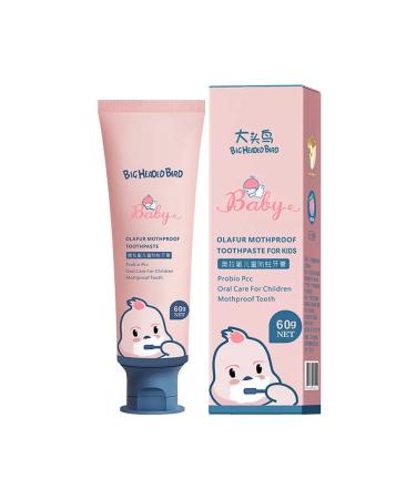 BigHeaded Bird Children's toothpaste with orafluoror from caries
