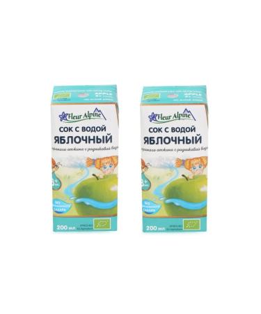 Fleur Alpine COP apple -squeezing apple 2 units of 200 ml