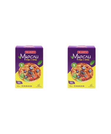 MAKFA MURES 5 cereals berries and cinnamon 200 g 2pcs