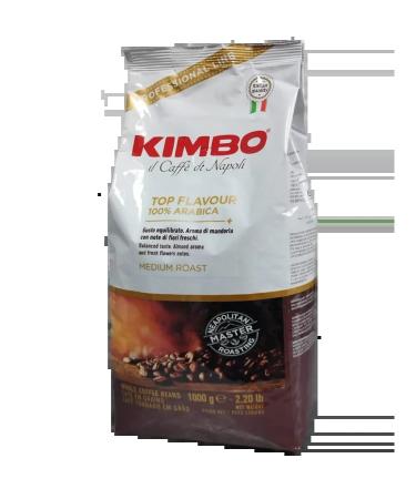 Coffee in the grains of Kimbo Top Flavour 1 kg - Buy Online on GoSupps.com