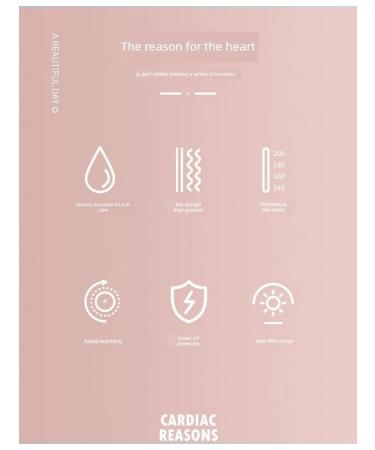 OX HS-705 Mini-rectifier and curling pink gold - Buy Online on GoSupps.com