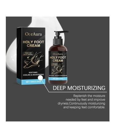 OceAuura moisturizer for foot care cream 100 ml - Buy Online on GoSupps.com