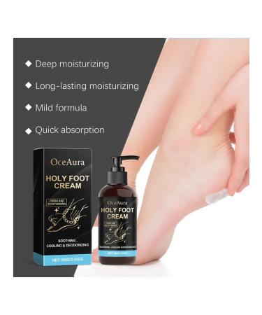 OceAuura moisturizer for foot care cream 100 ml - Buy Online on GoSupps.com