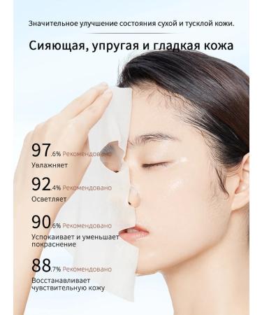 LYDIMOON Moisturizing face mask with niacinamide 10 pcs - Buy Online on GoSupps.com