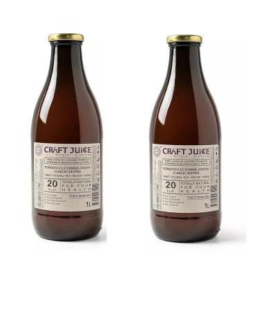 Tomato-cucumber-pepper-onion-garlic juice 2 pcs. 1 l each