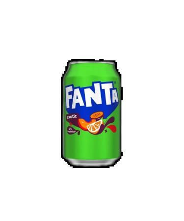 Fanta Germany The carbonated drink Fanta Exotic 24 pcs x 330 ml Germany - Buy Online on GoSupps.com