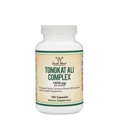 Double Wood Supplements Tongkat Ali Extract Complex 1020 mg 120 capsules - Buy Online on GoSupps.com