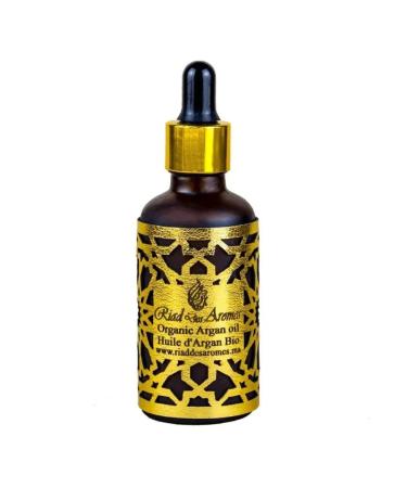 Riad Des Aromes Moroccan argan oil for hair face and body 50 ml - Buy Online on GoSupps.com