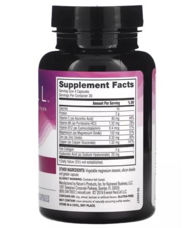 Neocell Marine Collagen Marine Collagen 120 Capsules - Buy Online on GoSupps.com