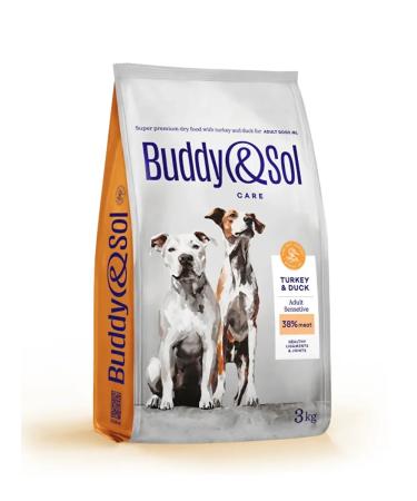 Buddy&Sol Care Dry food with a turkey turkey with sensitive. digestion 3kg - Buy Online on GoSupps.com