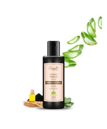 Luster Activated charcoal of herbal washing gel 110 ml - Buy Online on GoSupps.com