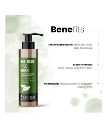 Luster Against acne washing gel 115 ml - Buy Online on GoSupps.com