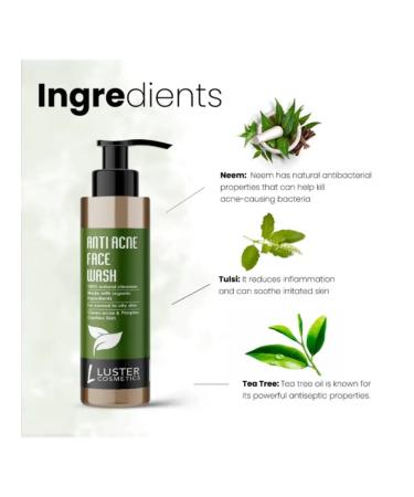 Luster Against acne washing gel 115 ml - Buy Online on GoSupps.com