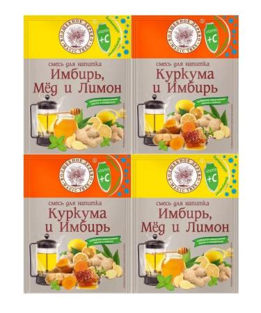 Magic Tree The mixture for the drink of turmeric and ginger and honey 4 pcs - 35g each! Mix