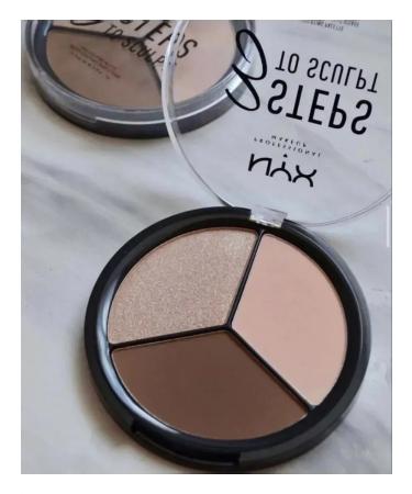 NYX Professional Makeup Nyx 3 stps to sculpt (number 01) contouring palette - Buy Online on GoSupps.com