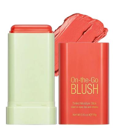 On the go blush cream blush stick 3 in 1 orange